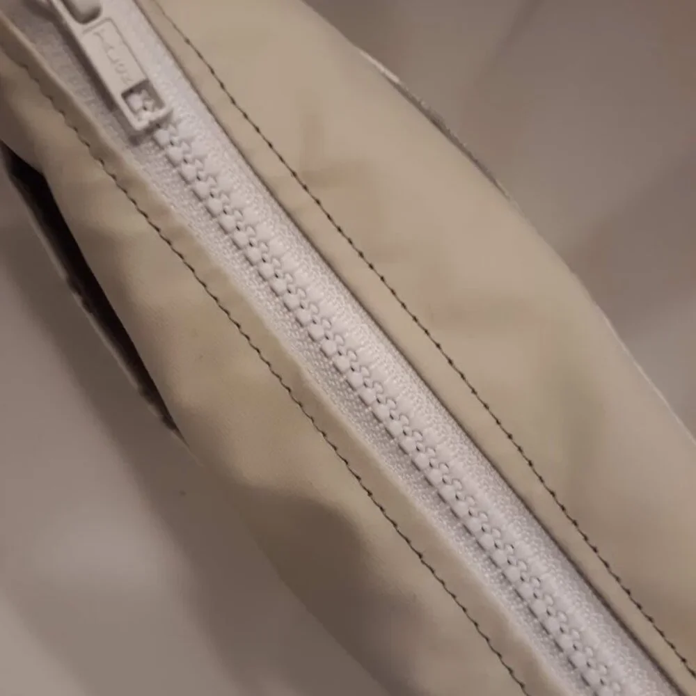 NEW Southwestern Faux Leather & Canvas Buffalo print mini Tote bag Purse Ivory - Picture 8 of 10